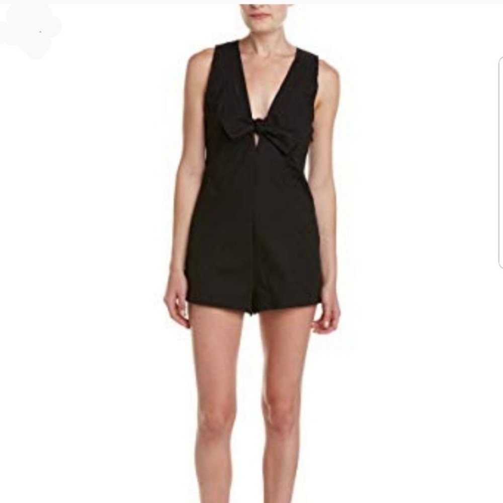 Free People Black Keyhole Cut Out Jumper NWT